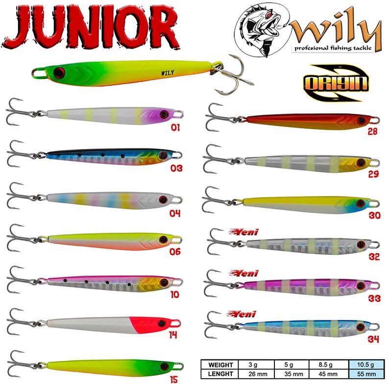Wily Junior Jig 10.5 gr 5.5 cm 32