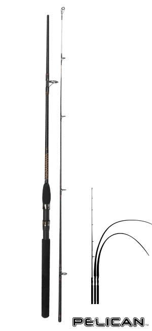 Pelican London Pelistic Parçalı Spin Kamış 15-40 GR 210 CM
