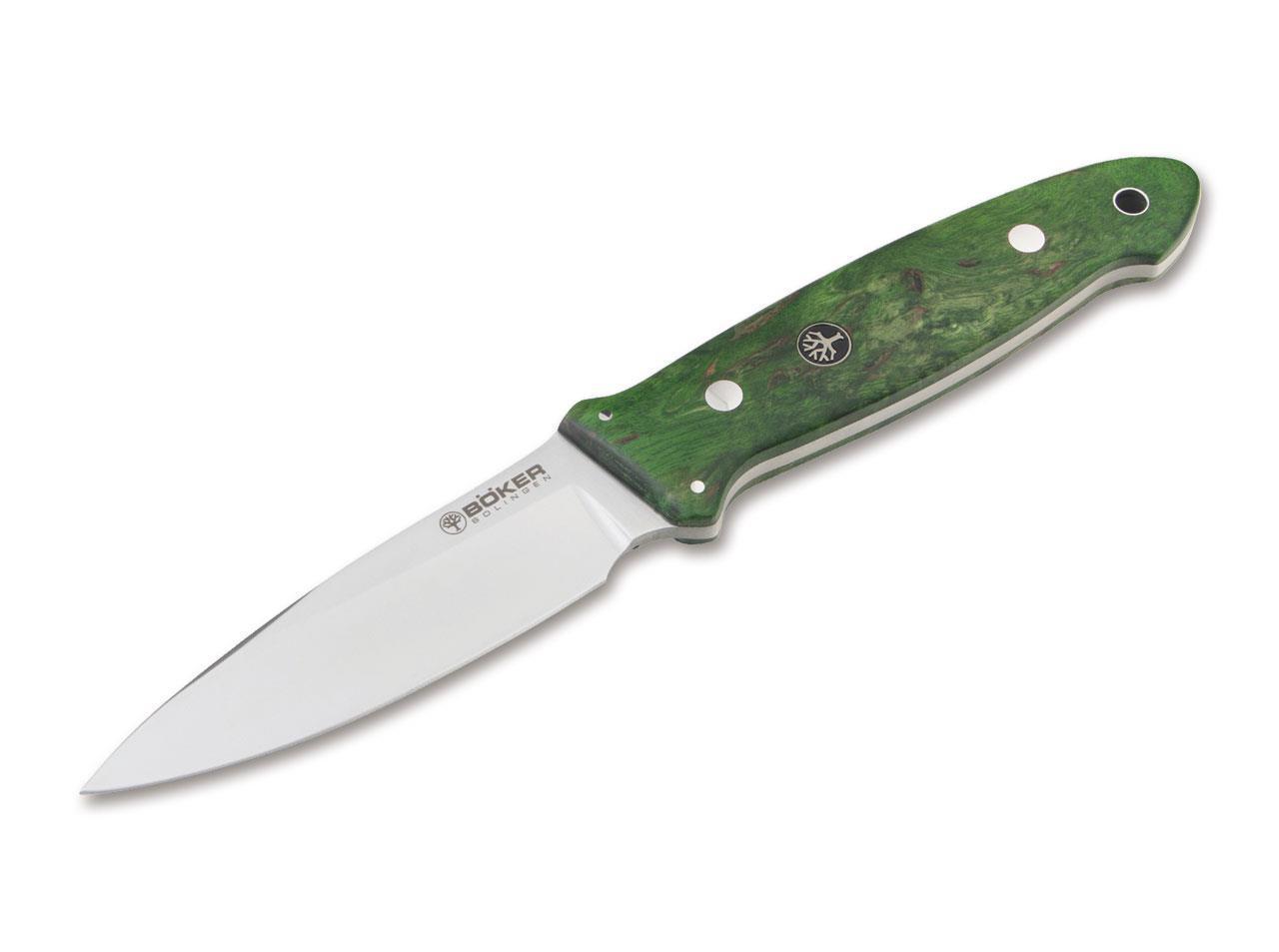 Böker Manufaktur Cub Curly Birch Green Bıçak