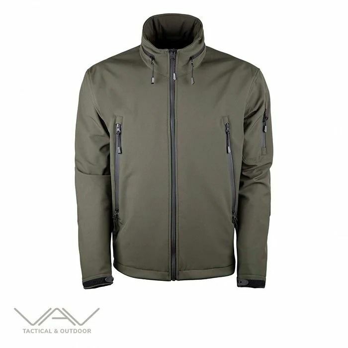 VAV Shell HT-04 Softshell Mont Haki XXL