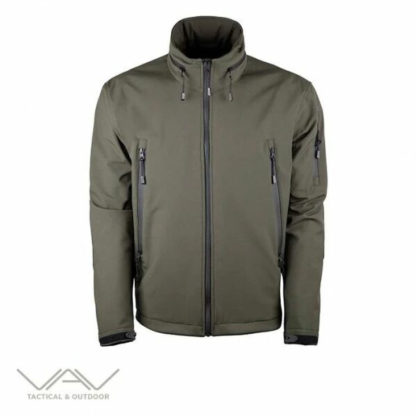VAV Shell HT-04 Softshell Mont Haki XXL
