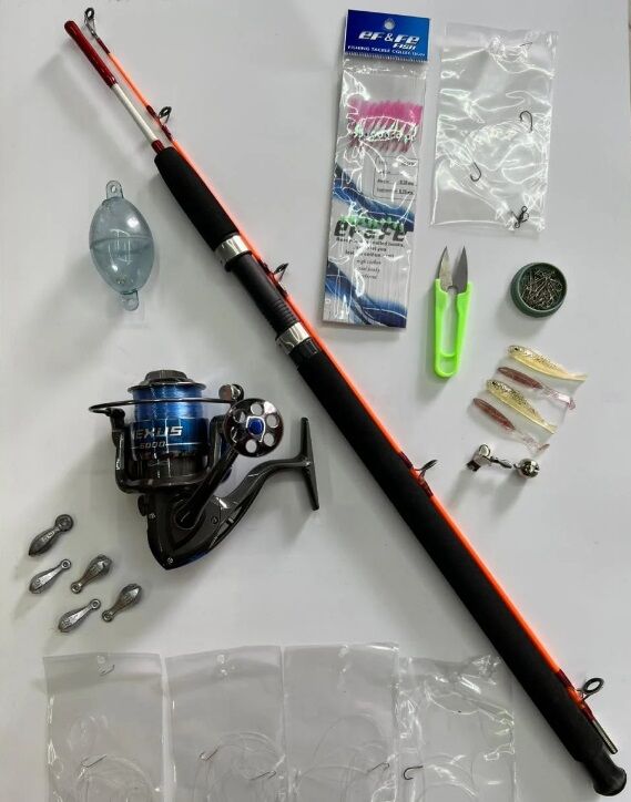 Porth Fish Olta Makinesi 2 Parça Dolgu Uç Tekne Kamışı Seti