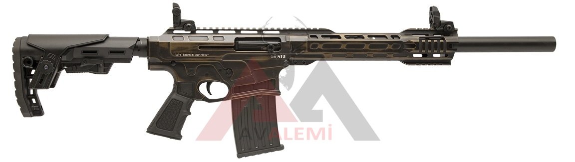 Best Arms BA-812 Brown (Kahverengi) 12 Cal. Şarjörlü Av Tüfeği