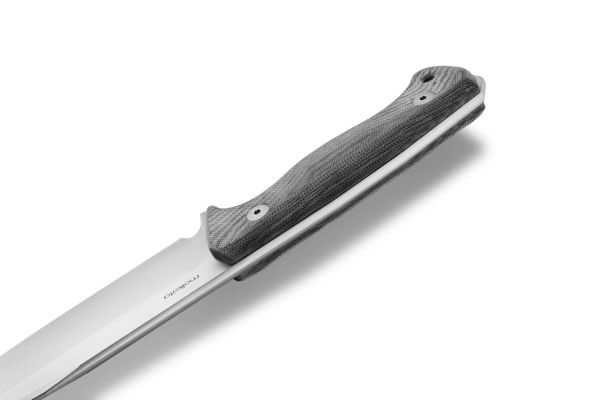 Lionsteel T6 CPM 3V Old Black Blade Black Canvas Bıçak