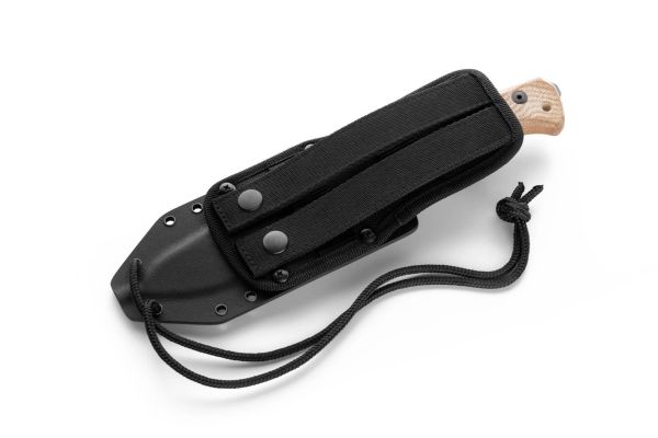 Lionsteel T6 CPM 3V Old Black Blade Natural Canvas Bıçak