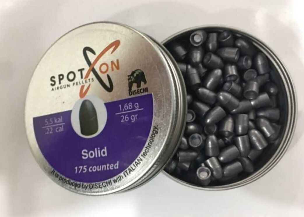 Spoton Solid Havalı Saçma 5.5 mm 10 Paket