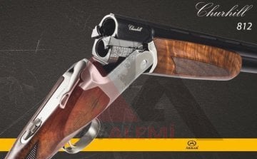 Akkar Churchill 812 Silver 12 Cal. Süperpoze Av Tüfeği