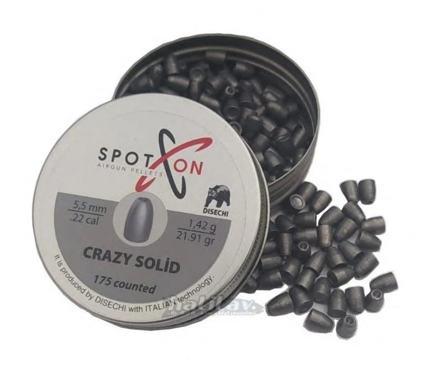 Spoton Crazy Solid Havalı Saçma 5.5 mm 10 Adet