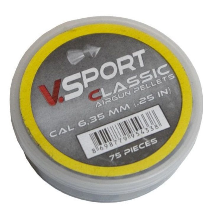 Victory Sport Classic 6.35 mm Havalı Tüfek Saçması 75 Adet 10 Paket