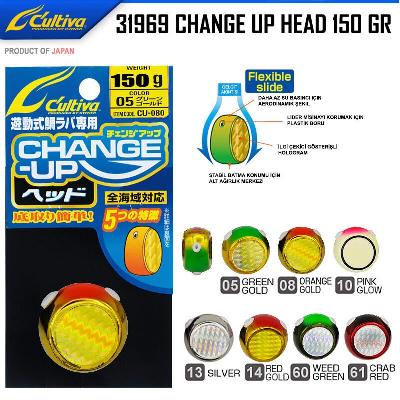 Cultiva 31969 Change Up Head 150gr 60