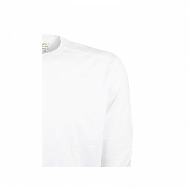 VAV Baseti-04 Uzun Kol Sweatshirt Beyaz