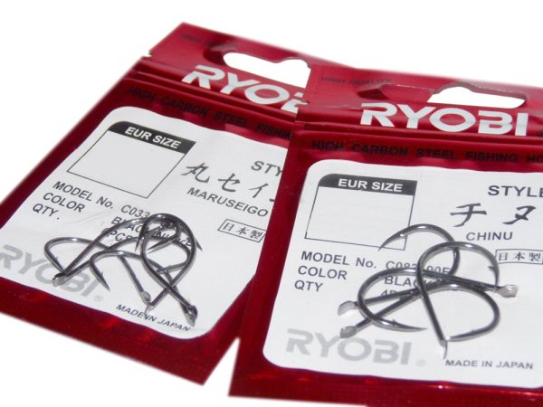 RYOBI JAPAN MARUSEIGO BLACK NIKEL ÇAPRAZ İĞNE 3 - 9 lu paketlerde