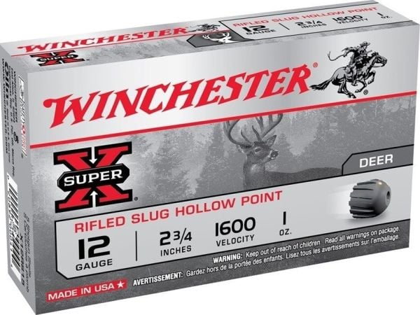 Winchester Rifled Slug Hollow Point 12 Kalibre Tek Kurşun
