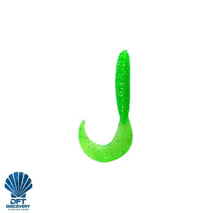 DFT Yumuşak Yem 7,5 cm 2,6 g Renk:Yeşil Simli 1/8