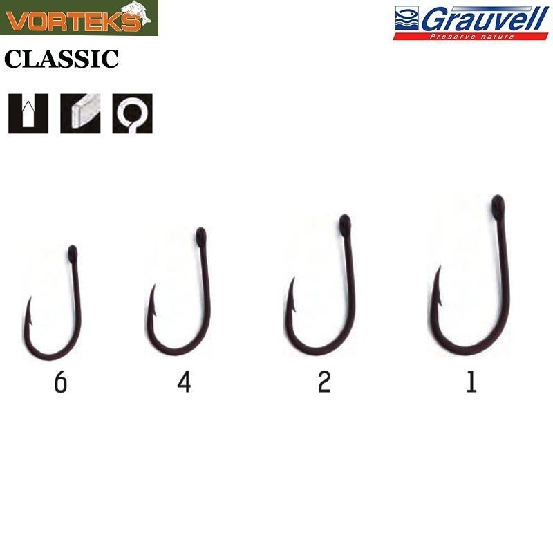 Vorteks 67810 Classic Tgn  Sazan İğnesi 10 Adet
