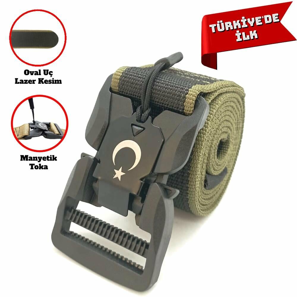 1. Kalite Cnc Üretim Temas Manyetik Bayraklı Kemer