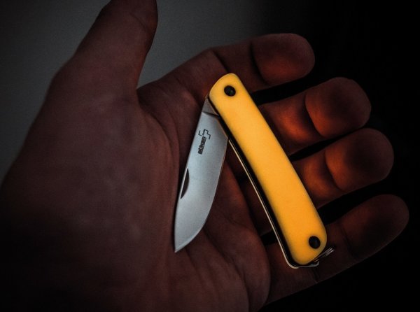 Böker Plus Mini Tech Tool GITD Orange 1 Çakı