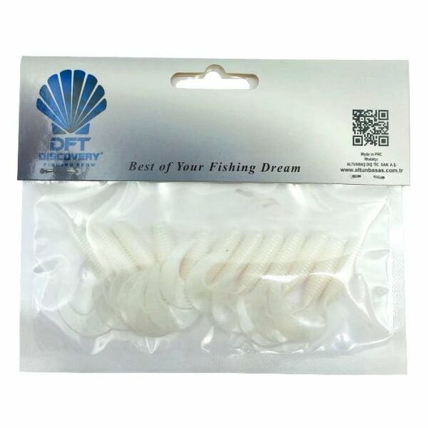 DFT Yumuşak Yem  5 cm 1,2 g R:033 Sedef Beyaz 1/12