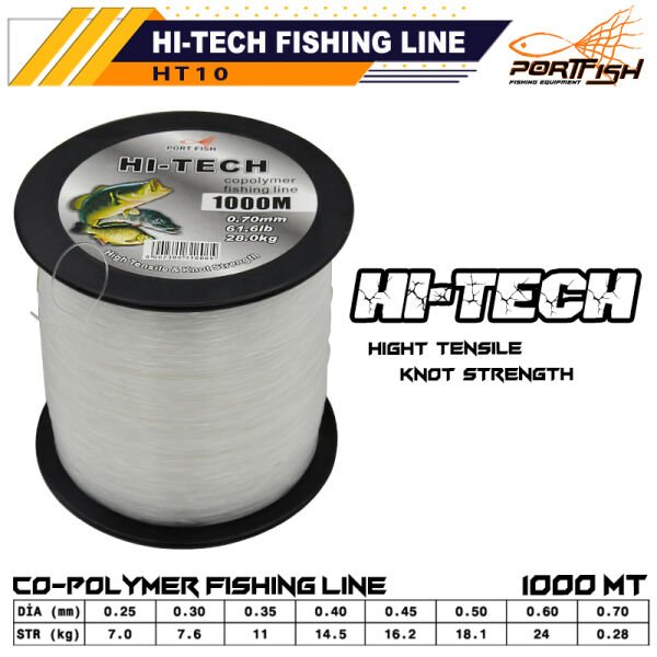 Portfish Hi-Tech 1000 mt Bobin Misina 0,25