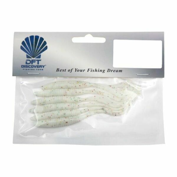 DFT Yumuşak Yem 9 cm 2,2g Beyaz Benekli 1/6