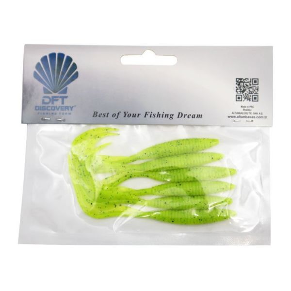 DFT Yumuşak Yem 9 cm 2,2 g  Renk:Yeşil 1/6