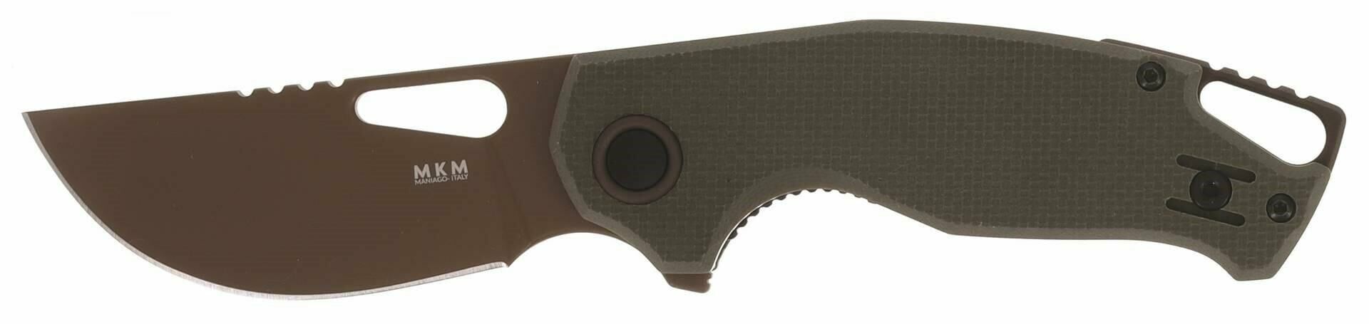 MKM Vincent OD Green G10 Coyote Coated N690 Çakı