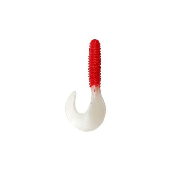 DFT Yumuşak Yem  6 cm 2 g R:114 Kırmızı-Beyaz 1/10