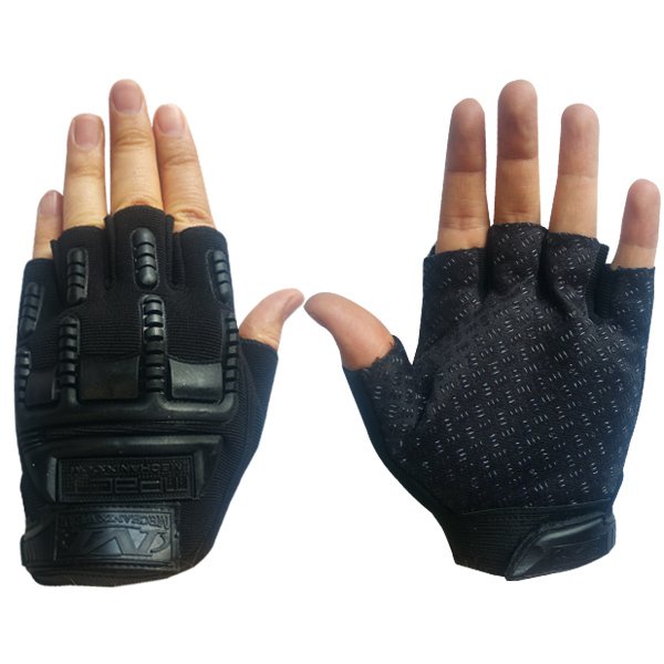 1107 Mechanix Parmaksız Eldiven Siyah