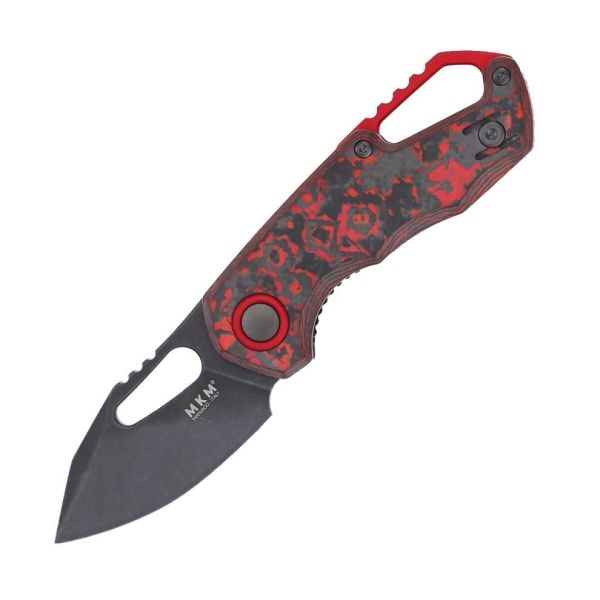 MKM Isonzo M390 Clip Point Lava Flow Dark Çakı