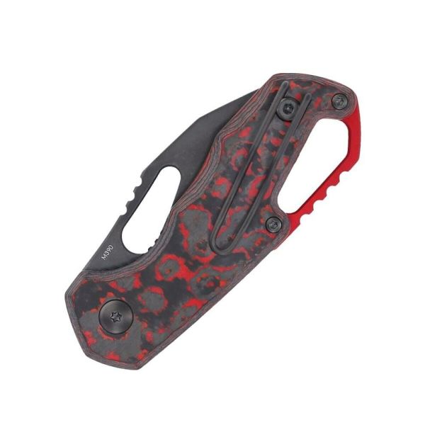 MKM Isonzo M390 Clip Point Lava Flow Dark Çakı
