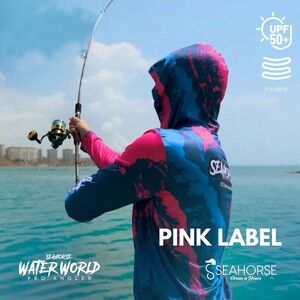 Sea Horse W.W Pro Angler Uv T-Shrt BlueP.L Large