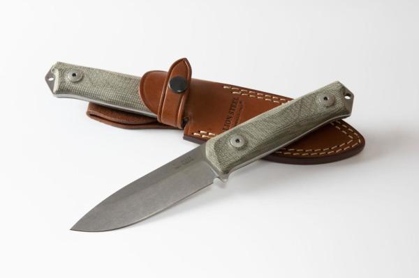 Lionsteel B41 Green Canvas Bıçak