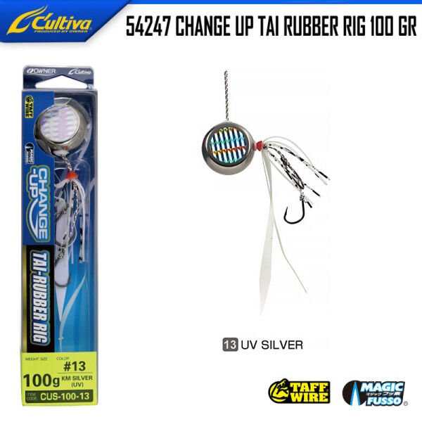Cultiva 54247 Change Up Tai Rubber Rig 100gr 13