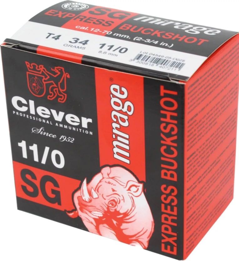 Mirage Clever Express Copper Buckshot 09 Bakır Şavrotin 12 Kalibre