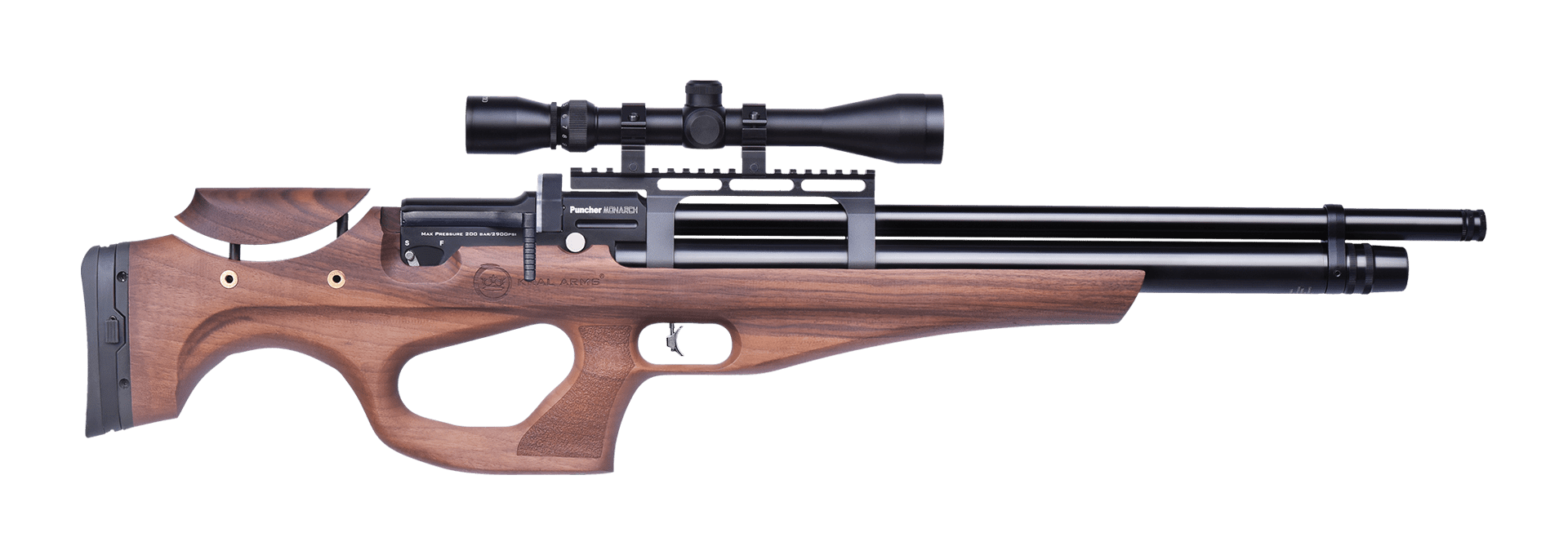 Kral Arms Puncher Monarchı Pcp Havalı Tüfek