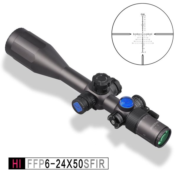 Discovery HI 6-24X50 SFIR FFP Tüfek Dürbünü