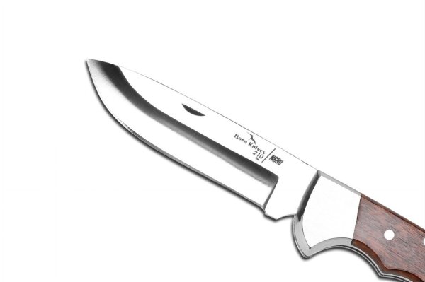 Bora 210 YPA Ergonomik Yuvarlak Uçlu Yılan Ağacı Saplı Çakı