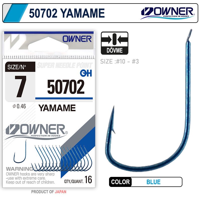 Owner 50702 Yamame Blue İğne 3