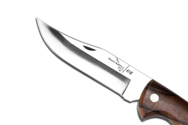 Bora 211 CB Ergonomik Ceviz Ağacı Saplı Çakı