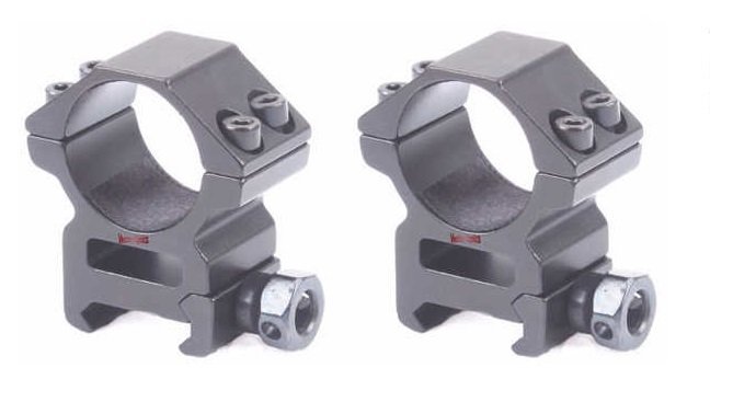 11mm Raya Uyumlu 30mm Tüplü Alüminyum Dürbün Ayağı