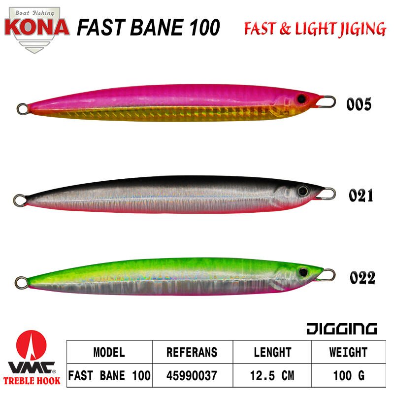 Kona Fast Bane Jig 100 gr 21
