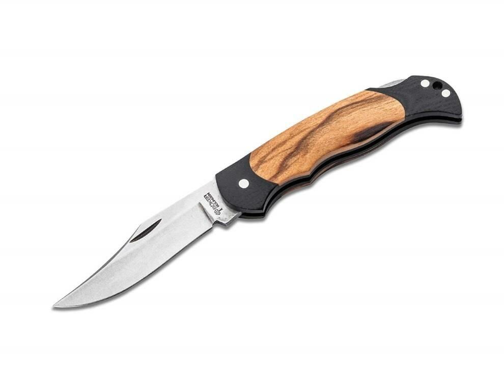 Böker Manufaktur Boy Scout Lightweight Olive Stonewash Çakı