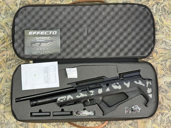 Huğlu Zeon Gri Cerakote ( Lw Namlu ) Pcp Havalı Tüfek Seti