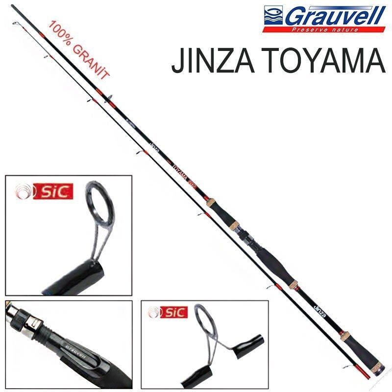 Jinza Toyama Spin Kamış 10-40 gr 240 cm