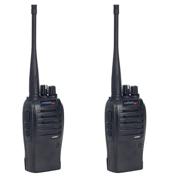 Aselsan A 446S PMR Çiftli El Telsizi (Pil-Şarj Dahil) 2 Adet 2. El