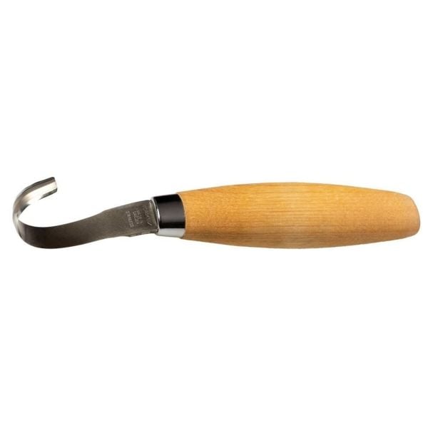 Morakniv Hook Knife 162 Double Edge with Leather Sheath (S) - Natural -Mora Bıçak-