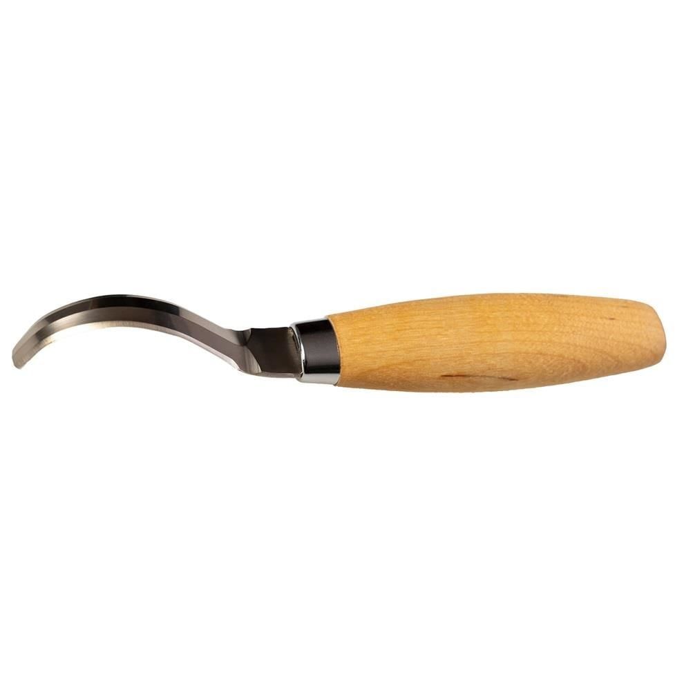 Morakniv Hook Knife 163 Double Edge with Leather Sheath (S) - Natural -Mora Bıçak-