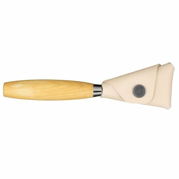 Morakniv Hook Knife 163 Double Edge with Leather Sheath (S) - Natural -Mora Bıçak-