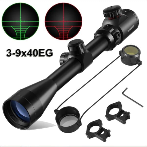 3-9X40 EG ÇİFT RENK IŞIKLI ARTIKILLI TUFEK DÜRBÜNÜ