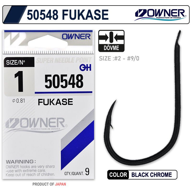 Owner 50548 Fukase Black İğne 1